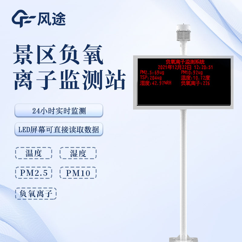 負氧離子在線監測儀：從參數監測到遠程管理，多場景適配的監測設備